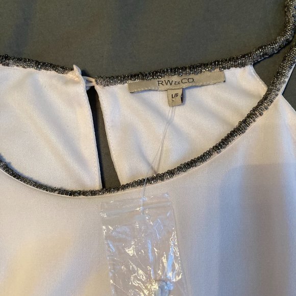 RW& Co. Blush Sleeveless top - New - Picture 6 of 7